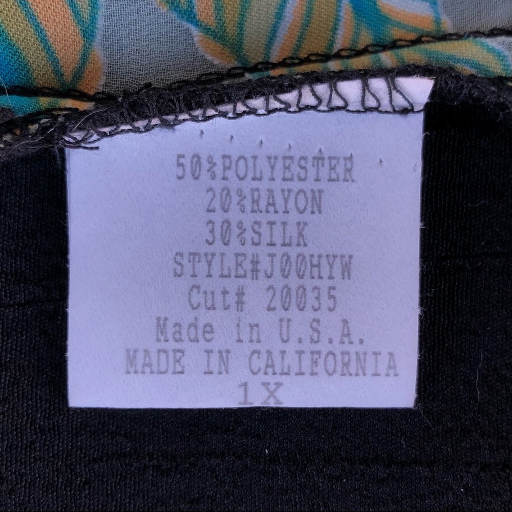 👘 NWT Vintage Spencer Alexis Asian Inspired Silk Lace Black Blue Kimono Jacket - Picture 13 of 16